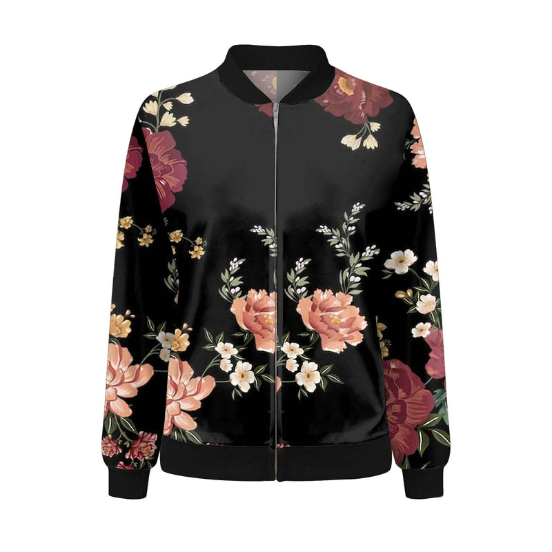Veste d'été pour femme à imprimé floral délicat – Fiora