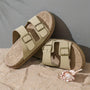 Stilvolle Herren-Sommer-Slipper mit verstellbaren Riemen - GripStep