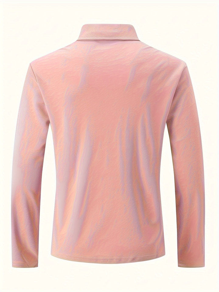 Herren-Poloshirt mit langen Ärmeln – Matthias