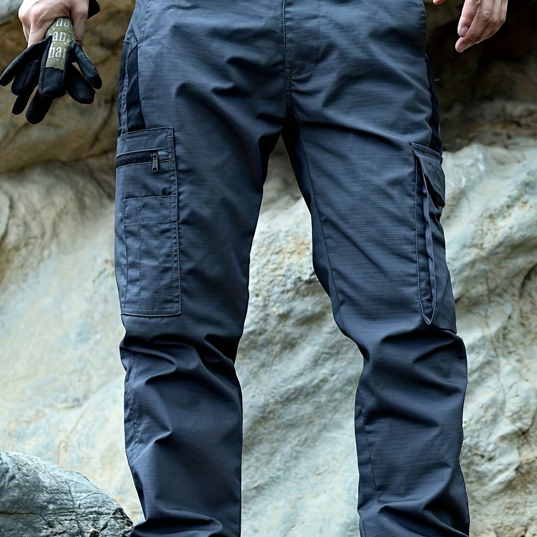 Trendige Unifarbene Herren Cargo Hose - Lars
