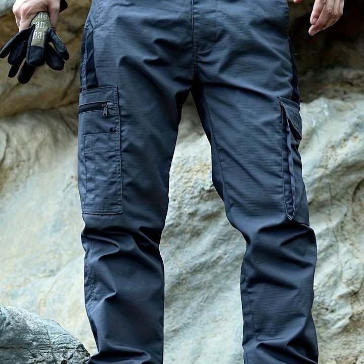 Trendige Unifarbene Herren Cargo Hose - Lars
