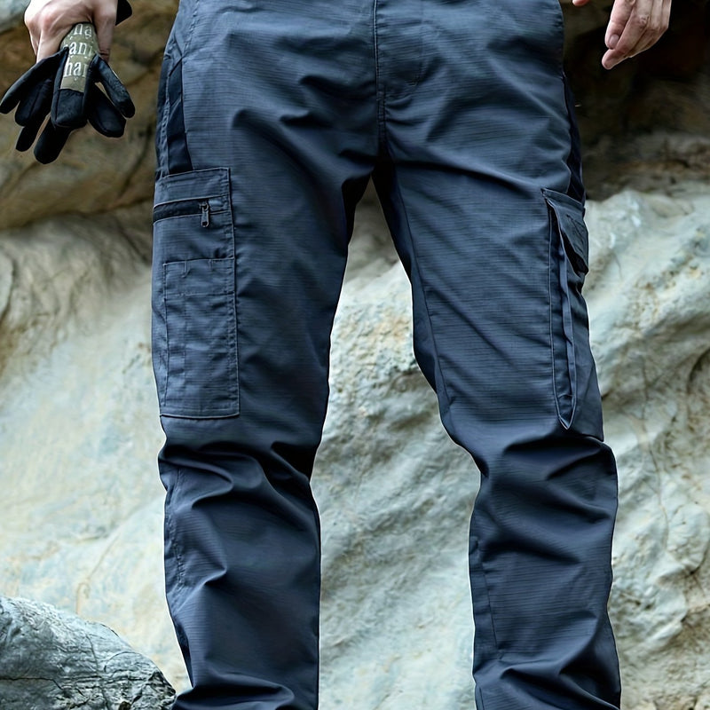 Trendige Unifarbene Herren Cargo Hose - Lars