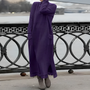 Lässiges langes Winterkleid - Noelle
