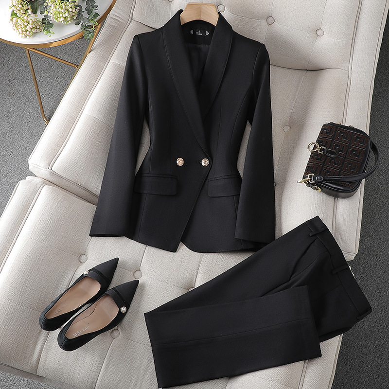 Damen Blazer- und Hosen-Set – Celestine