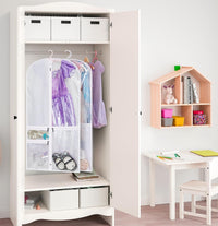 Foldable Danish Clothing Bags with Accessory Compartment – 5-Pack (1+1 FREE)