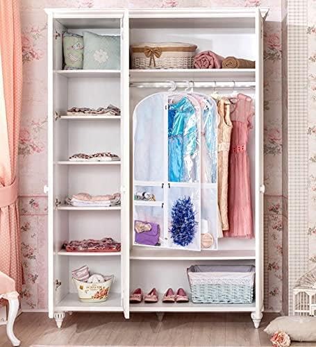 Foldable Danish Clothing Bags with Accessory Compartment – 5-Pack (1+1 FREE)