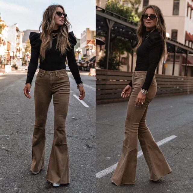 Faye flared pants | Comfortable and stylish