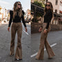 Faye Flared Hose | Bequem und stilvoll