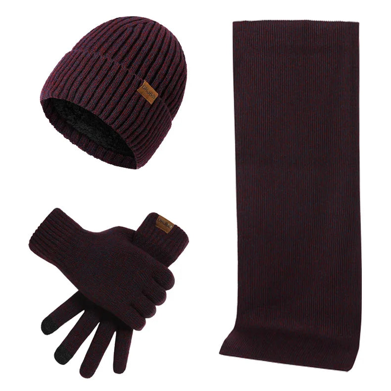 Stoere Winterset | Met stoere muts, sjaal en handschoenen!