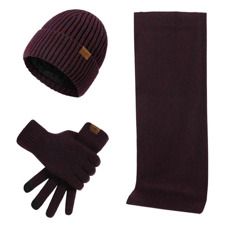 Stoere Winterset | Met stoere muts, sjaal en handschoenen!