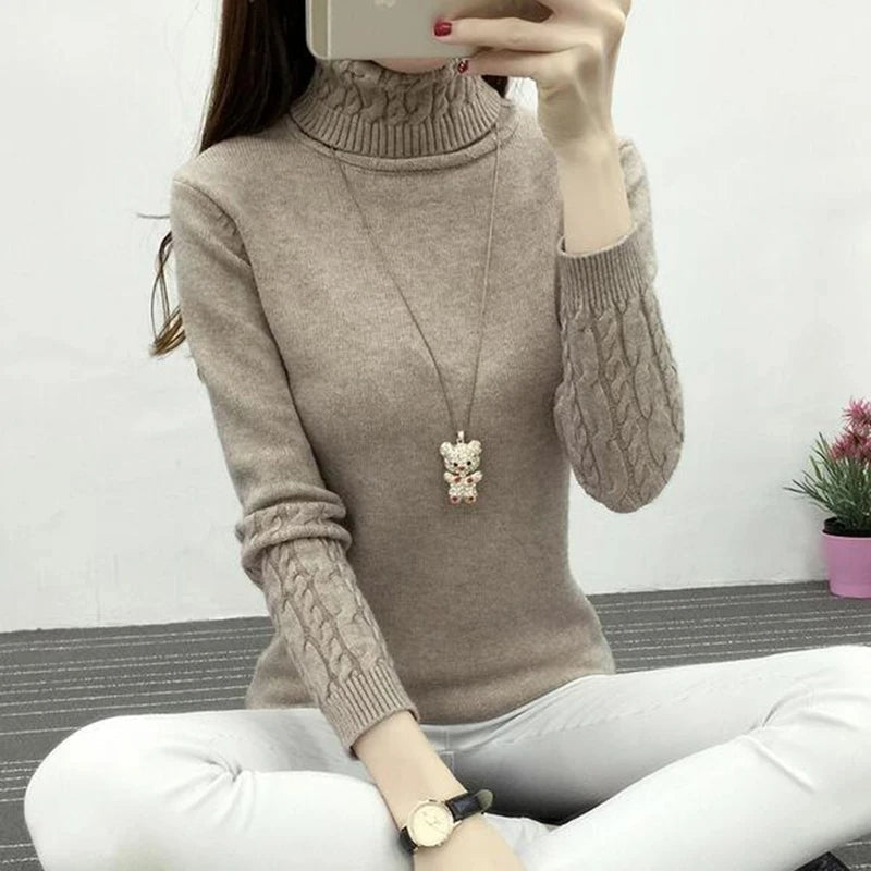 Zoë Knitted Turtleneck | Soft & Comfy