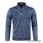 Rollkragenpullover mit Reißverschluss | Dickere Pullover mit halbem Reißverschluss
