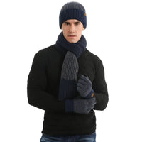 Gebreide Set | Met wollen muts, handschoenen en sjaal!