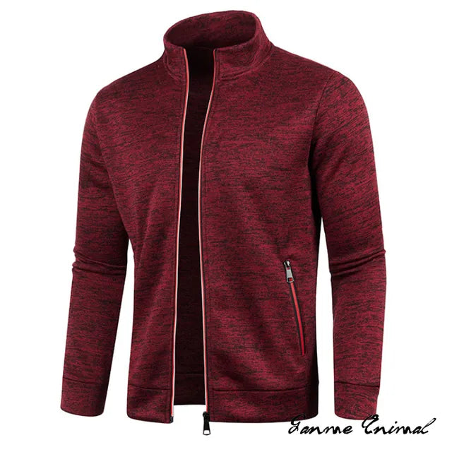 Sweatweste | Sweatshirt mit umgeschlagenem Kragen