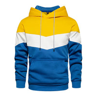 Patchwork Hoodie | Warme Fleece-Streetwear