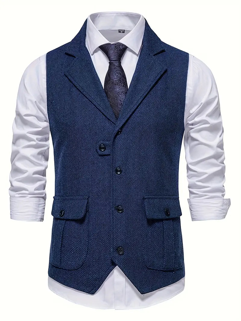 Herren-Blazer im Fischgrätmuster - Niklas