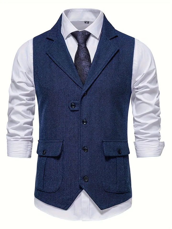 Herren-Blazer im Fischgrätmuster - Niklas