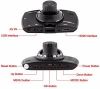 Auto-Dashcam mit Dual-Lens G30 2.7" LCD Full HD 1080P mit G-Sensor