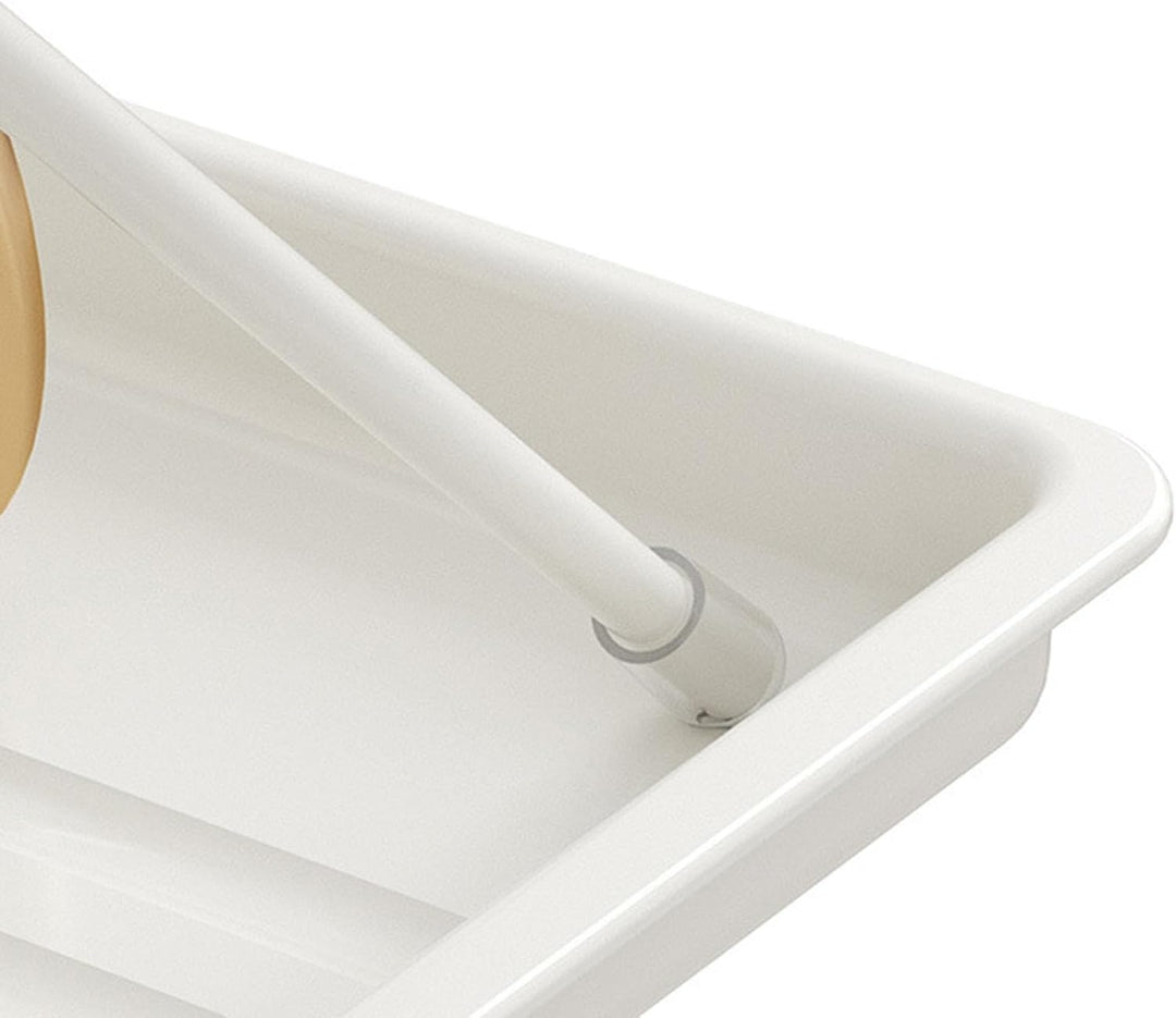 Folding Dish Drying Rack – 2-Tier Countertop Drying Rack with Removable Drip Tray – Kelvra 