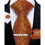 Men's Paisley Formal Tie Set - Refined Wedding & Event Accessories 11