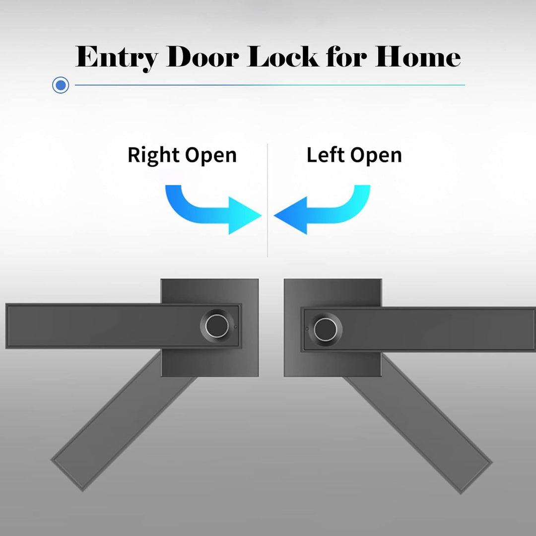 Smart Fingerprint Door Key Fob with Key Access &amp; 30 User Capacity – Nivora