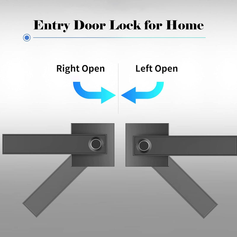 Smart Fingerprint Door Key Fob with Key Access &amp; 30 User Capacity – Nivora