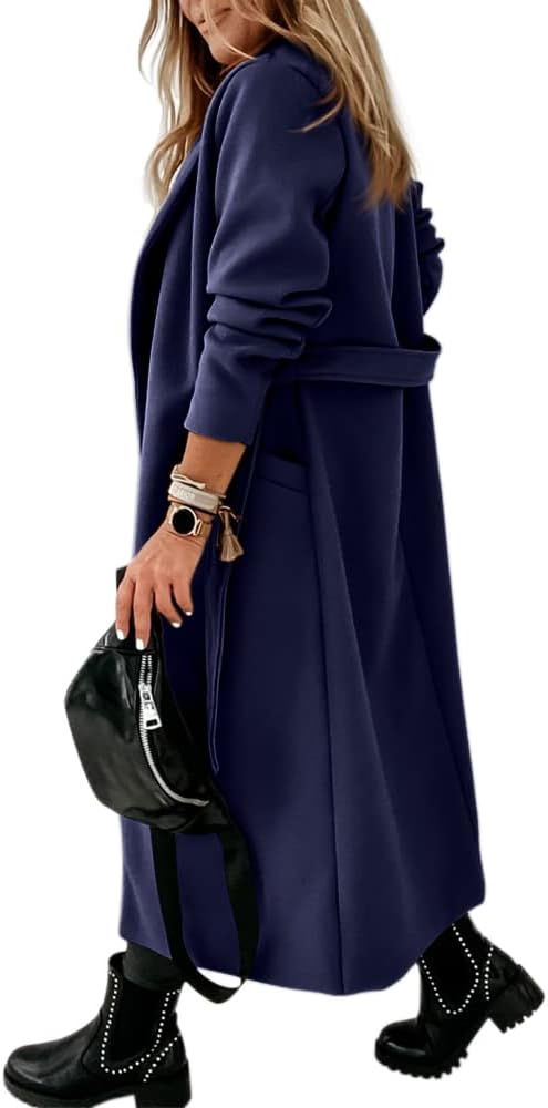 Damen klassische Jacke mit Reverskragen und offenem Vorderteil – Paulina