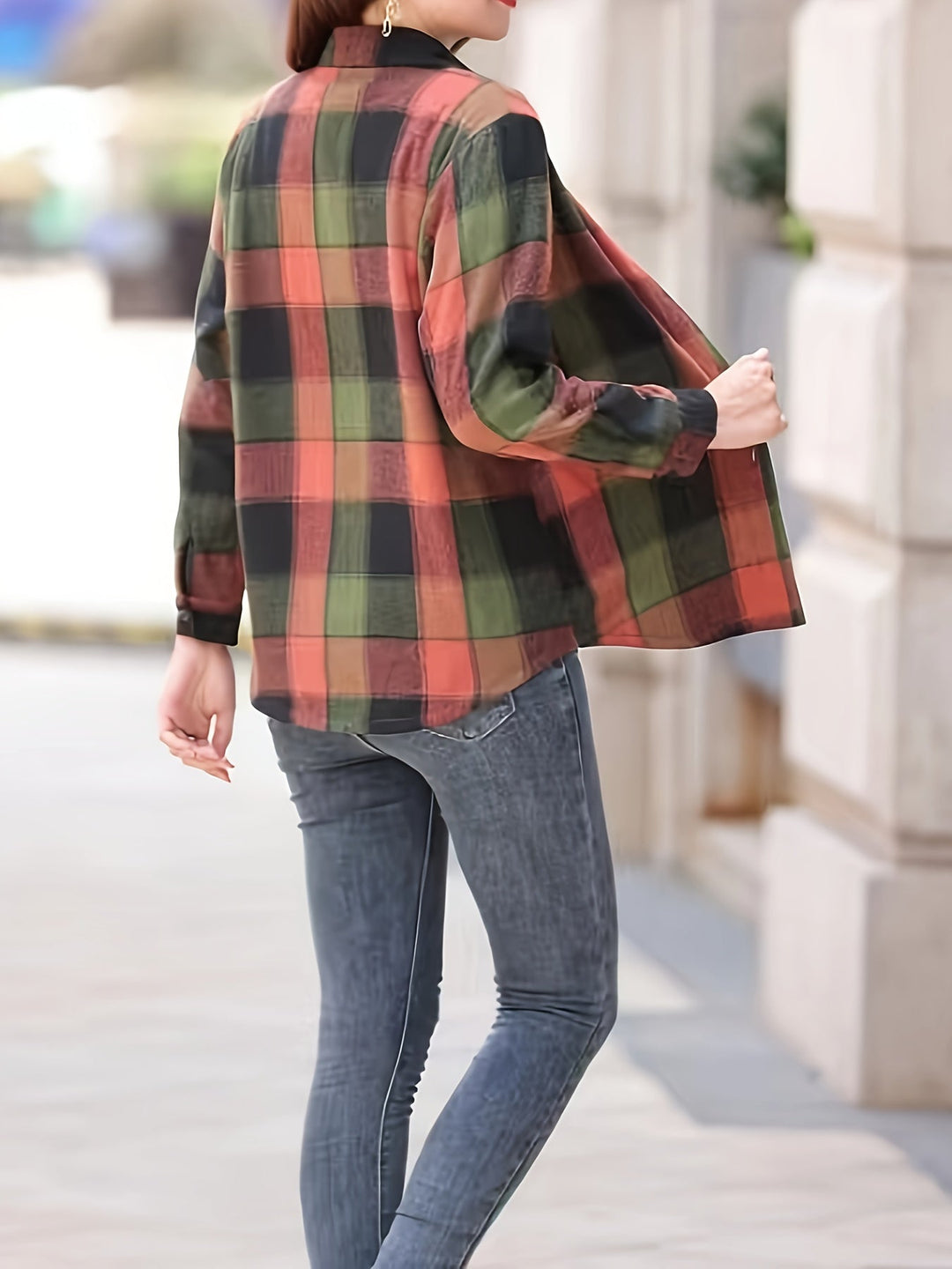 Gefütterte Casual Damenbluse - Nora