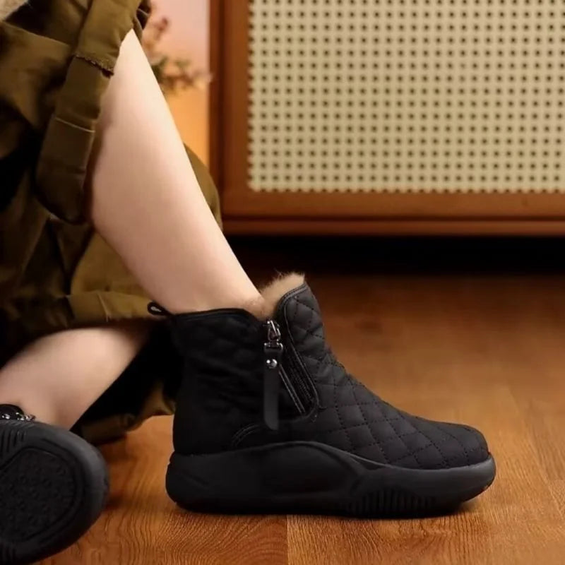 Niedliche warme Damenstiefel - Luna