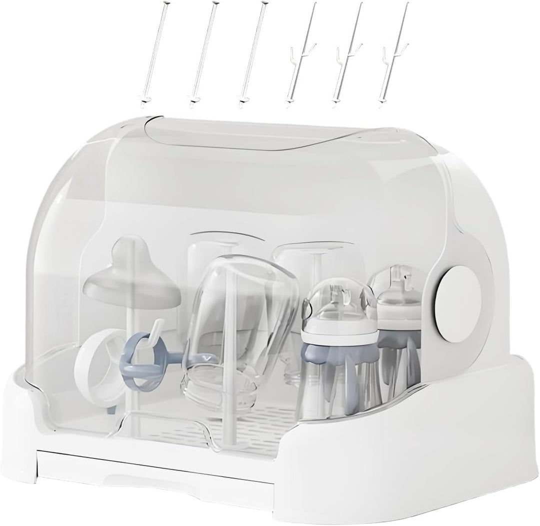 Flesdroger en opbergdoos met deksel – Orvian