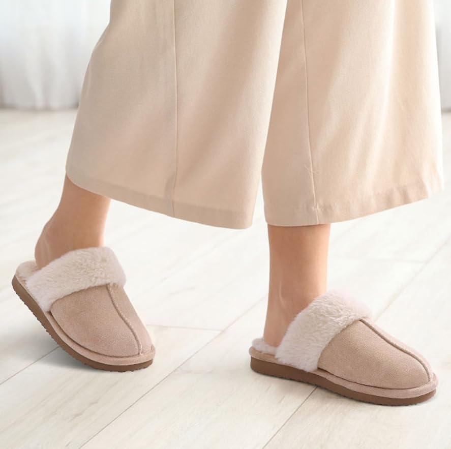 Flauschige Memory Foam Hausschuhe - SoftStep