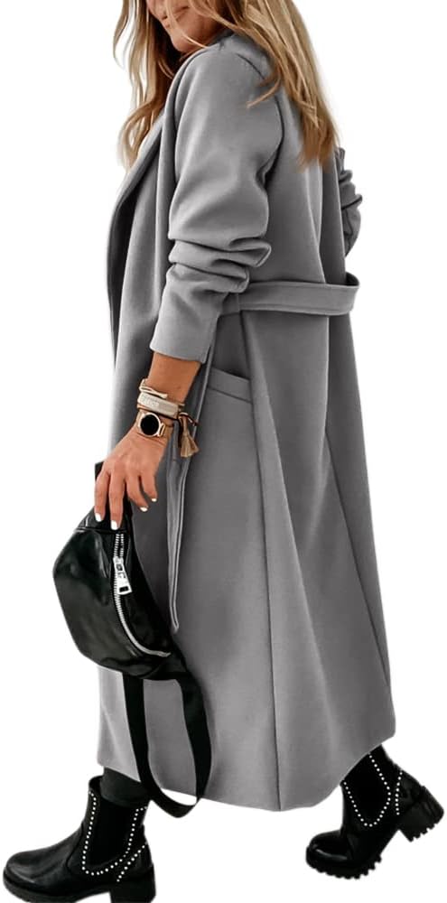 Damen klassische Jacke mit Reverskragen und offenem Vorderteil – Paulina