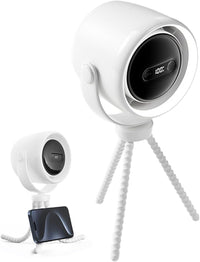 Rechargeable Stroller Fan with Clamp Mount and Night Light – 100 Speeds