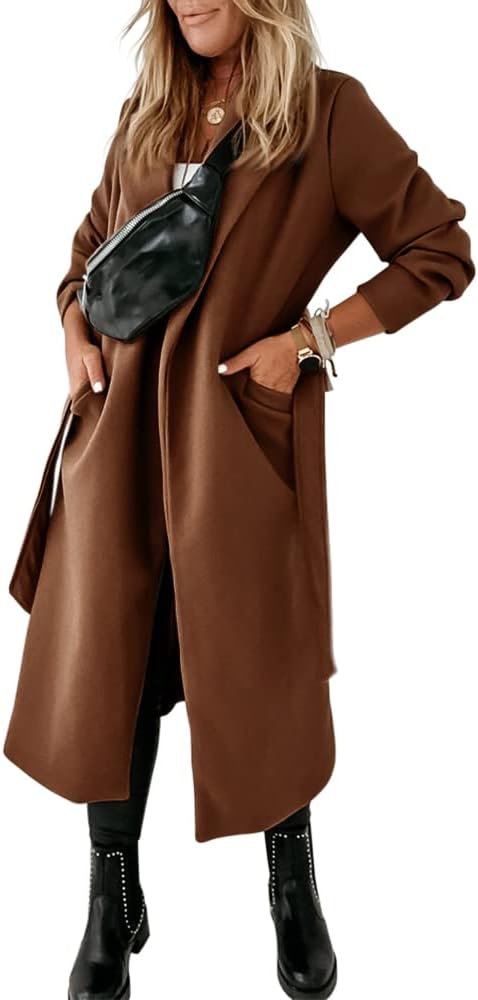 Damen klassische Jacke mit Reverskragen und offenem Vorderteil – Paulina