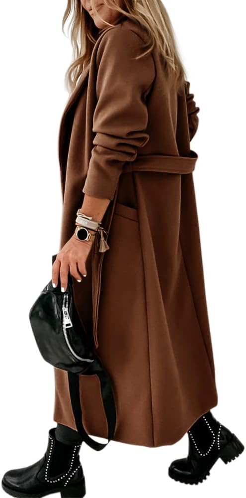 Damen klassische Jacke mit Reverskragen und offenem Vorderteil – Paulina