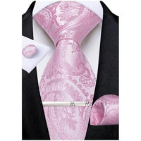 Men's Paisley Formal Tie Set - Refined Wedding & Event Accessories 8