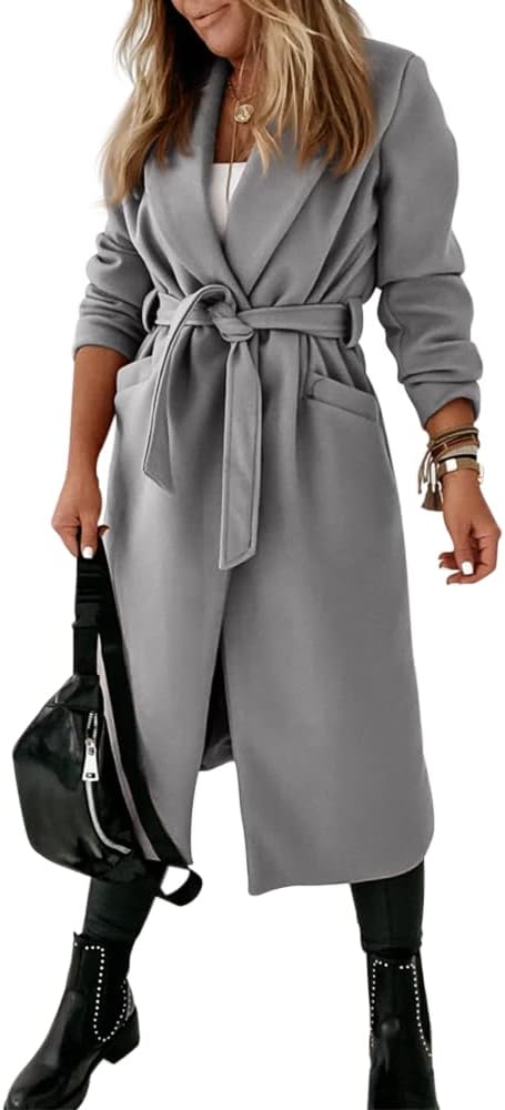 Damen klassische Jacke mit Reverskragen und offenem Vorderteil – Paulina