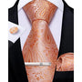 Men's Paisley Formal Tie Set - Refined Wedding & Event Accessories 10