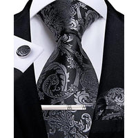 Men's Paisley Formal Tie Set - Refined Wedding & Event Accessories 2