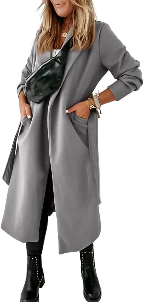Damen klassische Jacke mit Reverskragen und offenem Vorderteil – Paulina