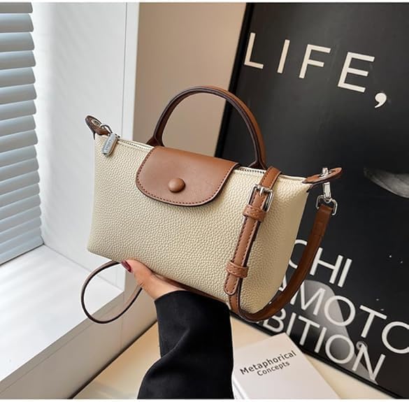 Dames crossbodytas – kleine gequilte PU-leren reistas