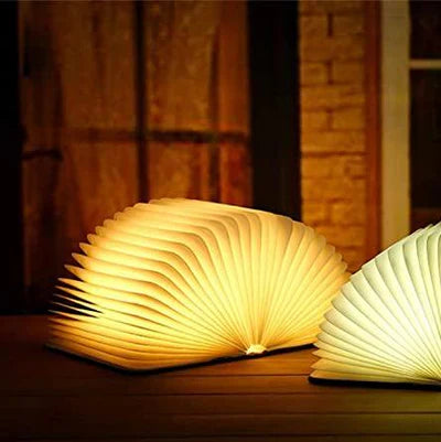 Opvouwbare Boekenlamp met Warme LED-Verlichting - StoryGlow