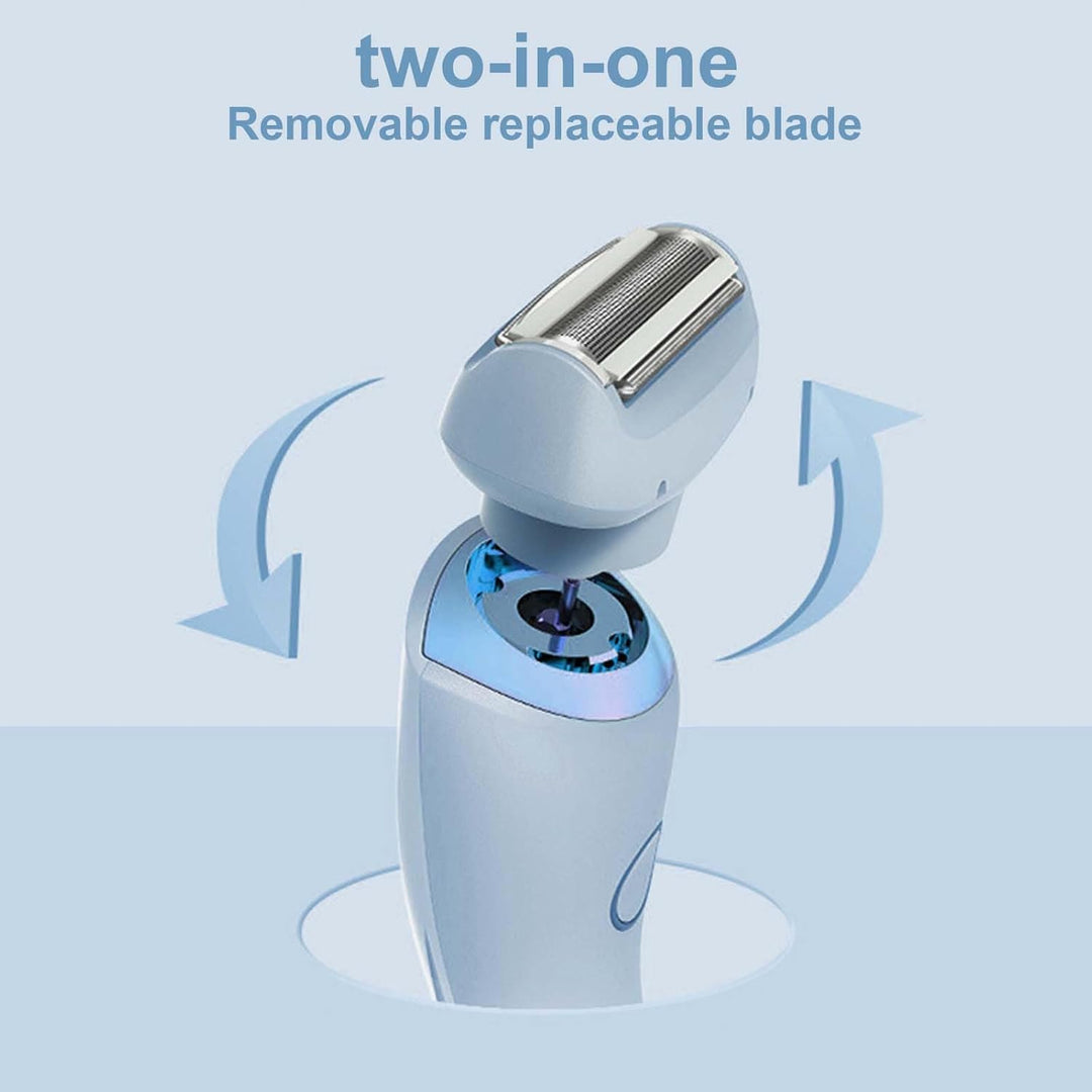 Women's Electric Shaver with 3 High-Speed ​​Blades and 3D Floating Foil – Nivora