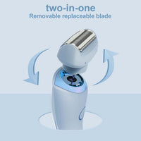 Women's Electric Shaver with 3 High-Speed ​​Blades and 3D Floating Foil – Nivora