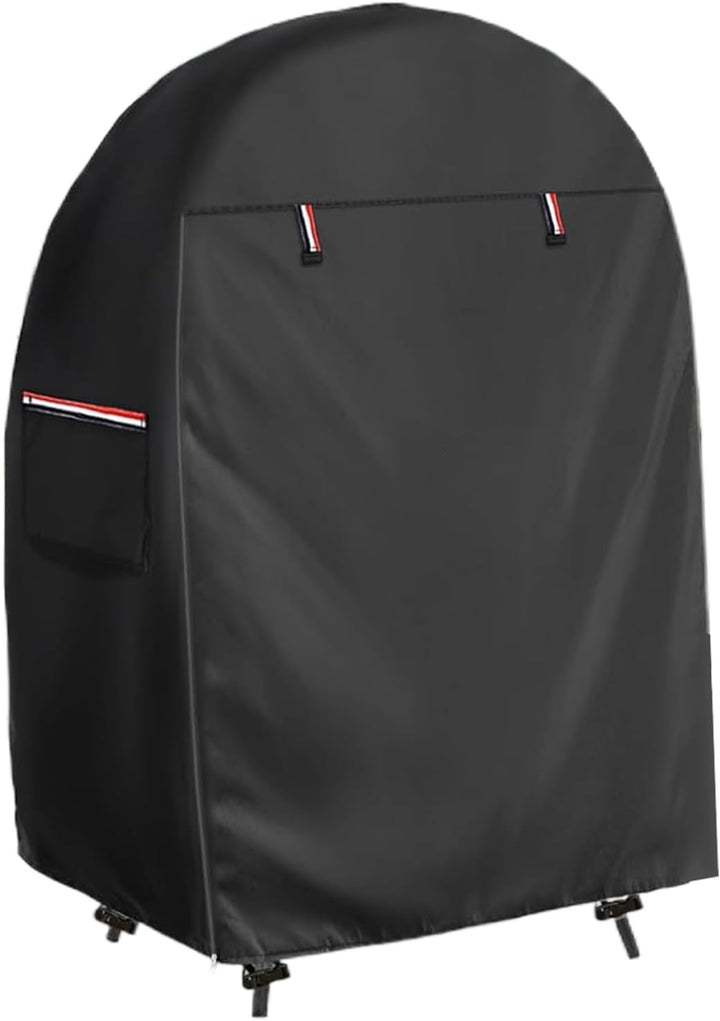 Waterproof Egg-Shaped Chair Cover with Double Zipper – Solara 