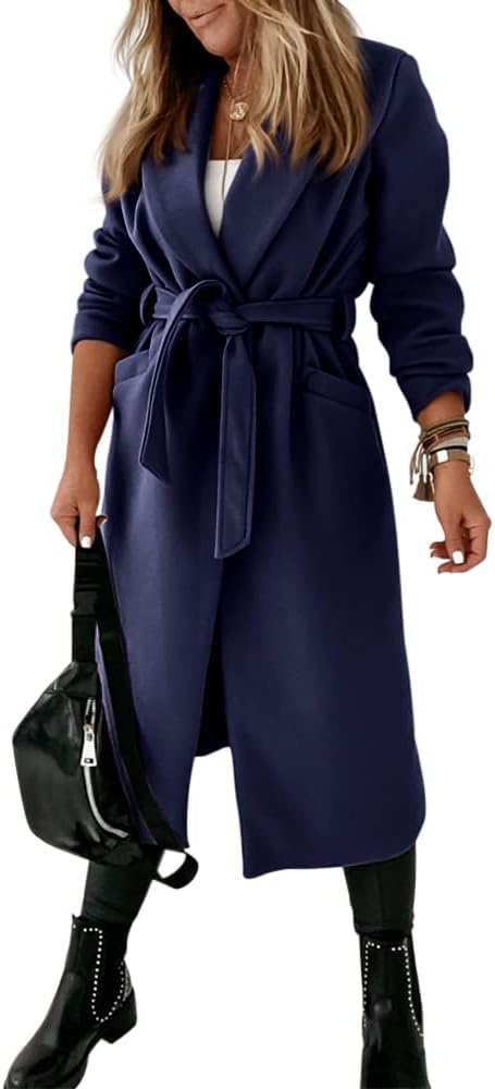 Damen klassische Jacke mit Reverskragen und offenem Vorderteil – Paulina