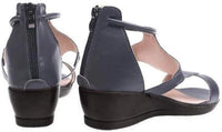 ElevateStyle Sandalen | Damensandalen mit erhöhtem Absatz und Knöchelriemendesign