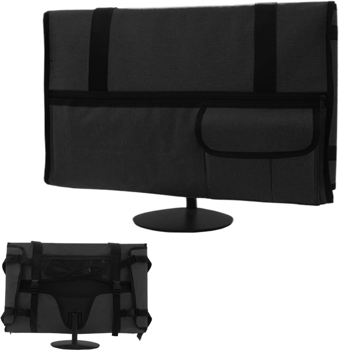 Draagbare Monitorhoes – Beschermende Stofdichte Monitortas met Flanellen Voering – Veynor