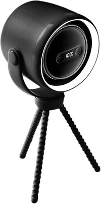 Rechargeable Stroller Fan with Clamp Mount and Night Light – 100 Speeds