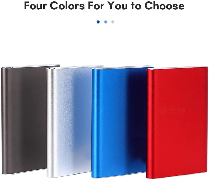 Draagbare 1TB USB 3.0 Harde Schijf met Metalen Behuizing en Hoge Snelheidsoverdracht – Dravero